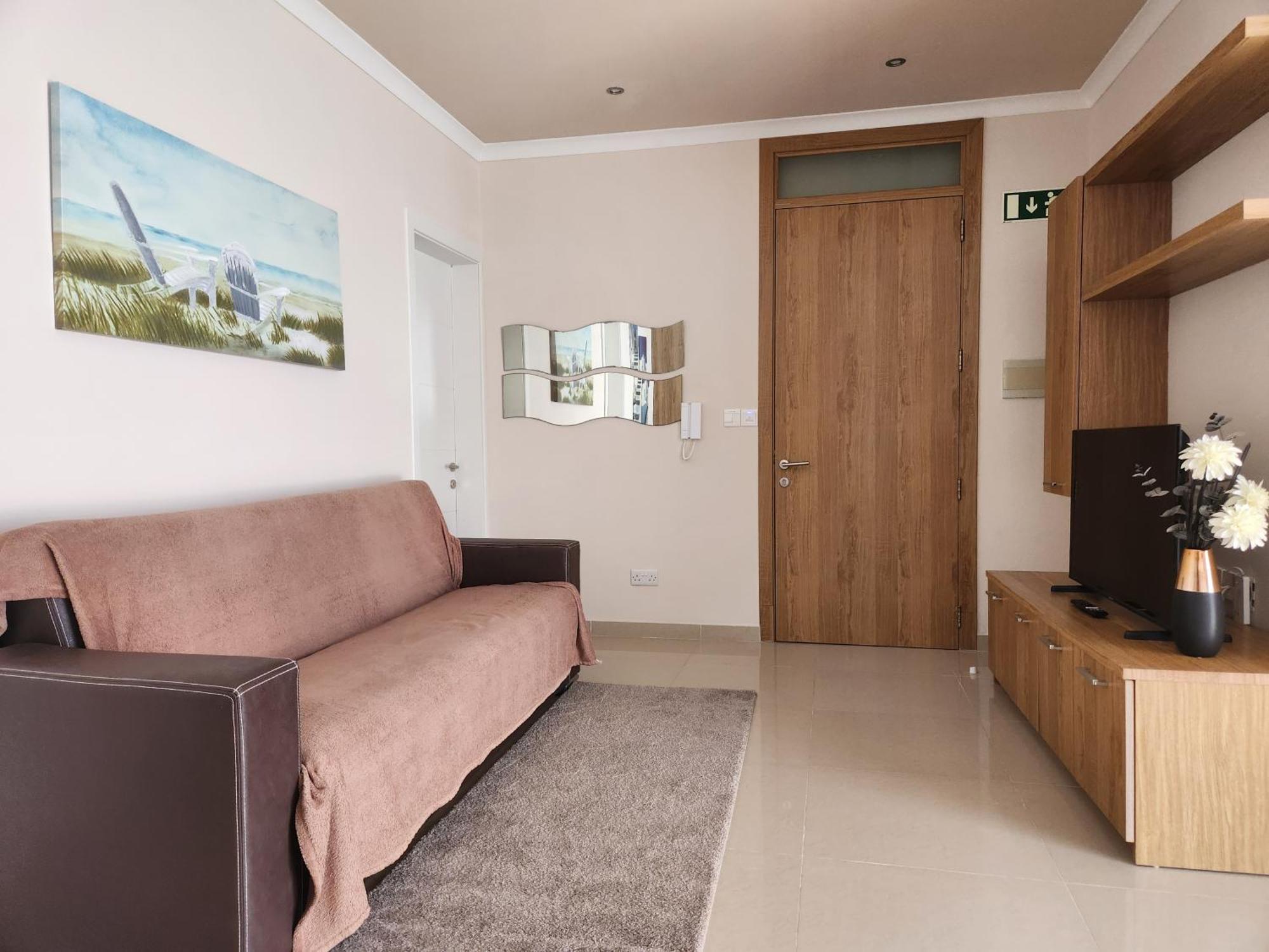 Riviera Holiday Apartments - Seafront - Wifi Marsaskala Værelse billede